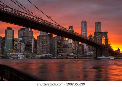 Brooklyn Bridge Night Hd Stock Images Shutterstock