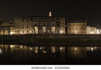 Night View On Gallery Ufizzi