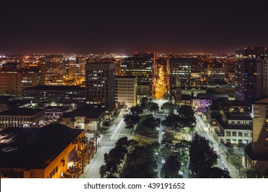 Night View Of San Jose, California