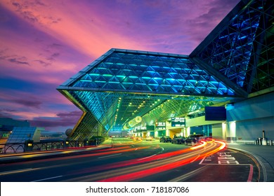 Night View Of Taoyuan Airport