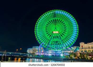 Night View Of Yokohama Minato Mirai