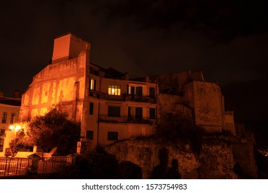 Night Vision Of A Beautiful City, Cagliari