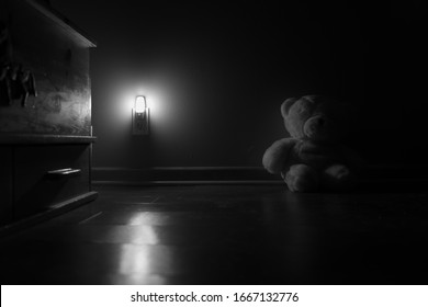 A Nightlight And A Teddy Bear