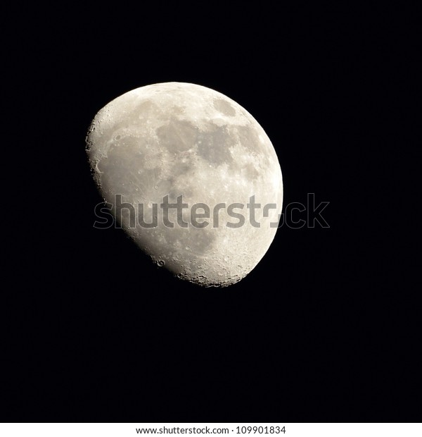 nightly sky with large\
moon