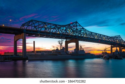 Nightscape Over Braga Bridge Heritage State Stock Photo 1864702282 ...