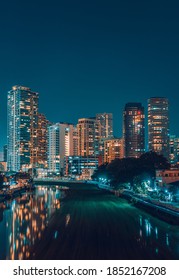 Nightscape View Of Rockwell Center Philippines