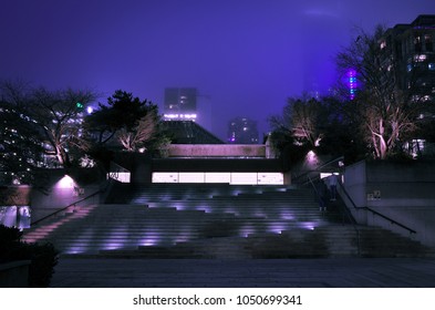 Nightshot Robson Square, Vancouver