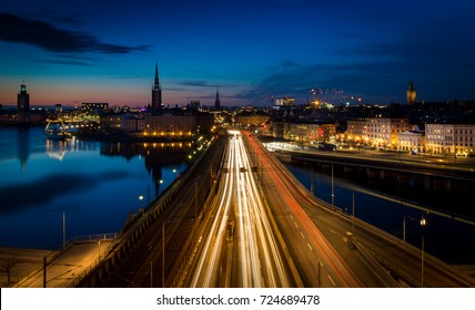 Nighttime, Gamla Stan, Stockholm, Sweden