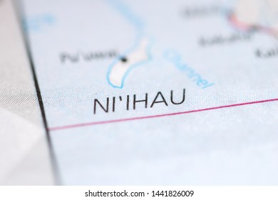 Ni'ihau On A Geographical Map Of USA