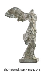 Nike (Victory) of Samothrace, Copy of the worldwide famous statue. The original is kept in Louvre museum , in France