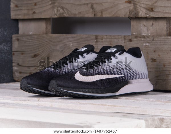 Nike Zoom 9 Running Shoes Stock Photo (Edit