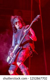 Nikki Sixx Playing With Sixx AM At Tribute Communications Centre Oshawa Ontario Canada Sept. 23 2016