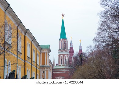 Nikolskaya tower of the Moscow Kremlin