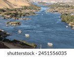 Nile Cruise, Boat, Sailing, Vacation, Cruise, Nile River, Rest, tourism