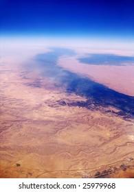 Nile River Delta With Cairo, Faiyum And Beni Suef