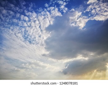 Nimbostratus Cloud Background