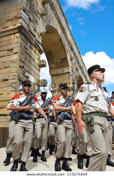 Nimes France July 2 French Foreign Stock Photo Edit Now