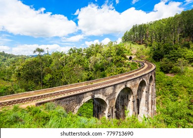 The Nine Arches Demodara Bridge or the Bridge in the sky is one of the iconic bridges in Sri Lanka. Nine Arches Bridge is located in Demodara near Ella city.
