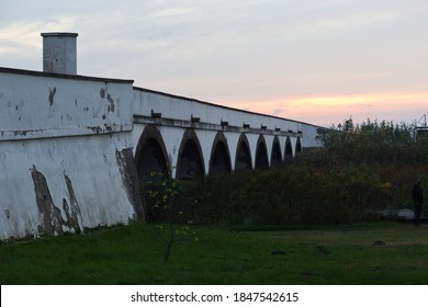 The Nine-arched Bridge At  The Hortobágy National Park, Hungary's Great Plain.