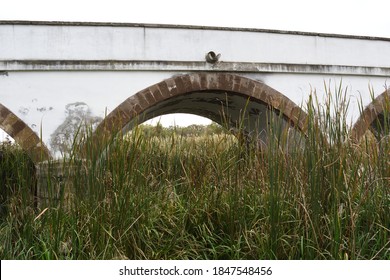 The Nine-arched Bridge At  The Hortobágy National Park, Hungary's Great Plain.