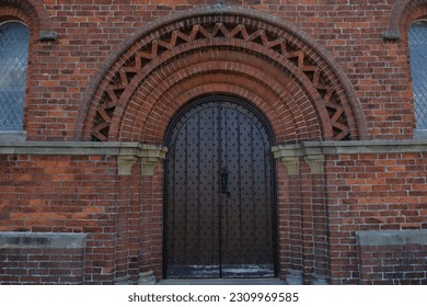 Nineteenth Century church door entrance