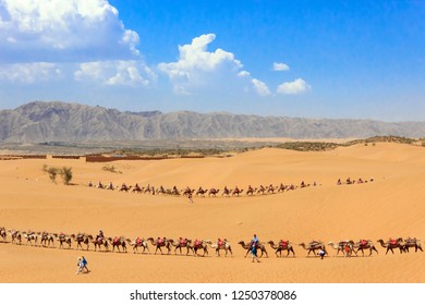 Ningxia Desert Natural Landscape