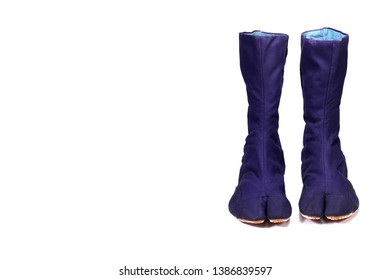 Ninja Shoes  Or Tabi Boots On White Background  From Japan Costume  Stye Of Killer  