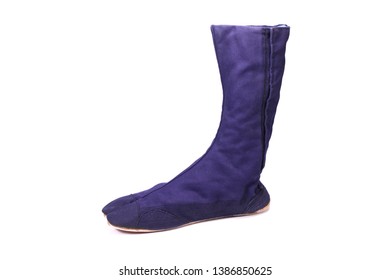 Ninja Shoes  Or Tabi Boots On White Background  From Japan Costume  Stye Of Killer 