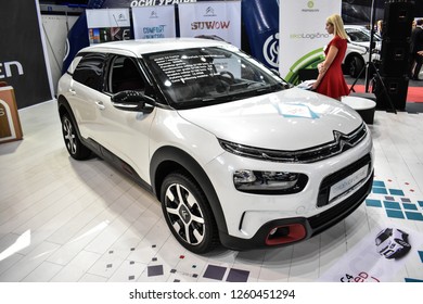 Nis, Serbia - October 06,2018: Citroën C4 Cactus At Auto Moto Fest In City Of Nis