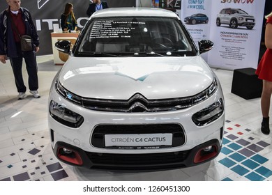 Nis, Serbia - October 06,2018: Citroën C4 Cactus At Auto Moto Fest In City Of Nis