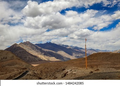 Nishan Sahib Of Gurdwara Pathar Sahib, Leh