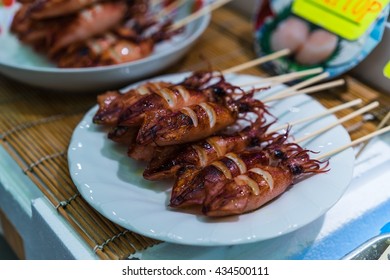 Nishiki Food Market In Kyoto