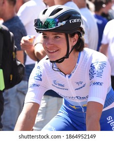 Nispen, The Netherlands - June 30, 2018: National Championships Women's Elite Road Race, Marianne Vos