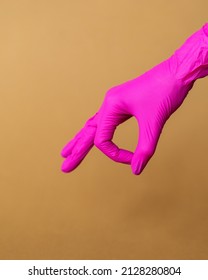 Nitrile Gloves Of Different Colours For Medical And Other Industries