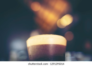 Nitro Cold Brew Coffee In Cafe