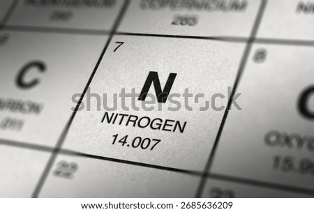 NITROGEN Element 7 of the periodic table