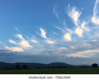 Nixe clouds in the Evening