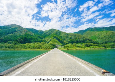Niyodogawa river in Kochi Prefecture, Japan - Shutterstock ID 1818225500
