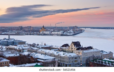 Nizhny Novgorod At Winter