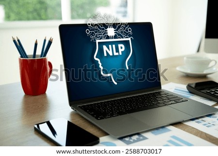 NLP natural language processing data network digital technology computer processor to connecting