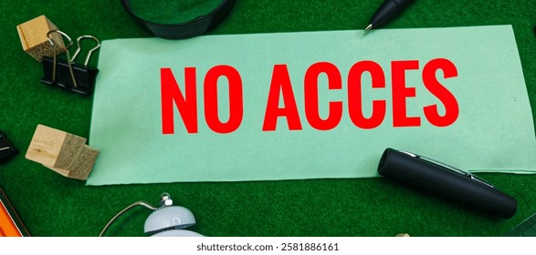 No Access: Restricting Entry and Navigating Barriers in Various Contexts. 