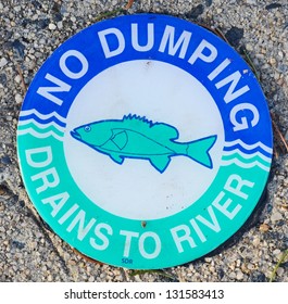 No Dumping Sign