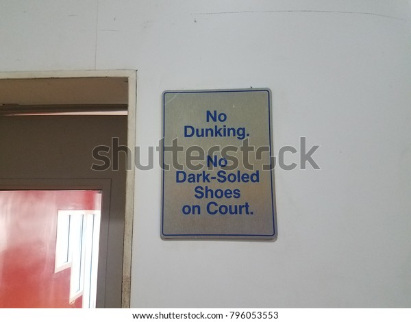 no dunking