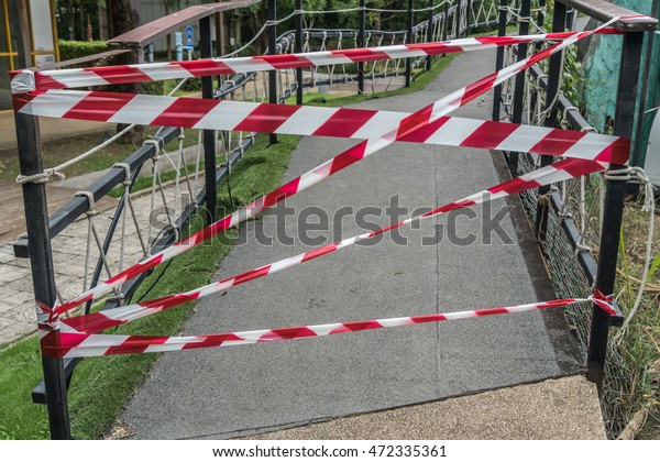 No Entry Metal Ramp Stock Photo 472335361 