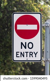 No Entry Signpost On Way Signpost Stock Photo 1599040495 | Shutterstock