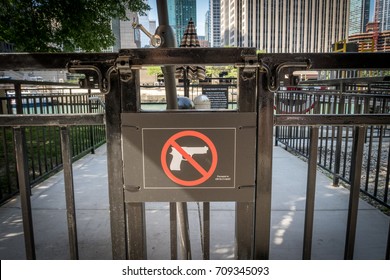 No Guns Sign