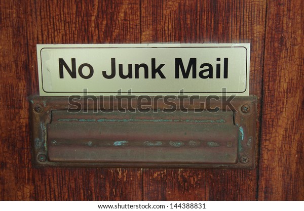 No Junk\
Mail