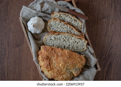 No Knead Bread In A Cast Iron Dutch Oven