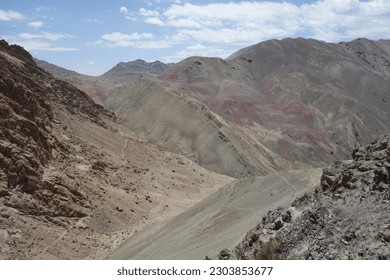 No man's land in Himalaya - Shutterstock ID 2303853677