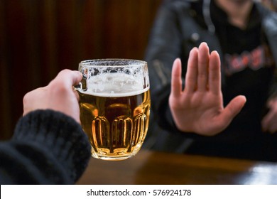 No more beer for me  - Shutterstock ID 576924178